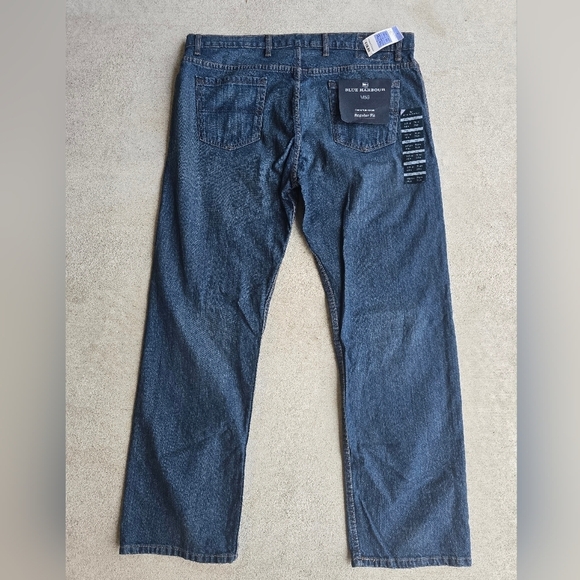 Blue Harbour Jeans Men Blue 40x31 Straight leg Regular Fit Medium Wash New - Picture 6 of 14